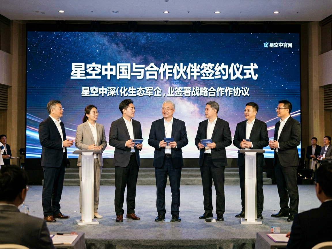 星空中国与合作伙伴签约仪式